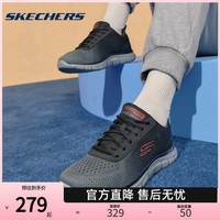 SKECHERS 斯凯奇 232399NVBK 情侣款休闲运动鞋