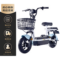 SUNRA 新日 新国标电动车小麦迪48V20Ah铅酸电池代步助力自行车彩天蓝