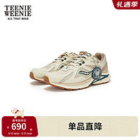 Teenie Weenie【明星同款】小熊女装&Saucony索康尼联名老爹鞋KINVARA 4 RE 绿色 38