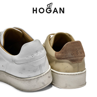 HOGAN H672系列 女士低帮休闲鞋 HXW6720FL60TOG 白色 34