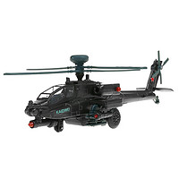 kdevice 凯迪威 合金飞机模型1:64美国AH-64D“阿帕奇”直升飞机仿真模型摆件男孩玩具 685052