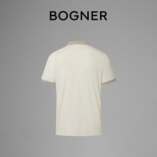 BOGNER 博格纳 男士短袖POLO衫 WW58078869 米白色 M