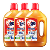 OMO 奥妙 花香衣物除菌液家用杀菌洗衣液洗衣消毒消毒液衣服1KG*3香味