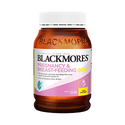 BLACKMORES 澳佳宝 孕妇黄金营养素180粒澳洲孕期叶酸DHA