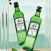 镜月 韩国原装进口Green烧酒700ml瓶装25度蒸馏酒低度配制酒双支