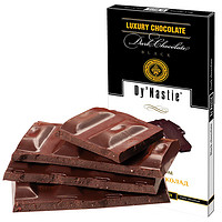 拉迈尔 56%纯黑巧克力100g 休闲零食健身充饥