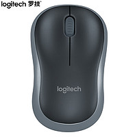 PLUS会员：logitech 罗技 M186 无线鼠标