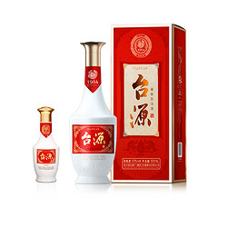 台源 贵州茅台台源53度酱香型白酒500ml*1瓶+125ml*1瓶纯粮聚会宴请 1件装