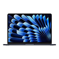 Apple 苹果 MacBook Air M3芯片13.6英寸2024新款超轻薄笔记本电脑 午夜色 定制 M3芯片 16G+512