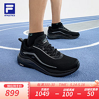 FILA 斐乐男鞋 SPD PANTHER 2路跑鞋2024夏季玄豹鞋 黑-BK 41