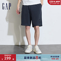 Gap 盖璞 男夏季抽绳短裤 889603 深灰色 M