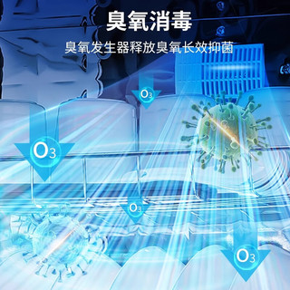 创维（Skyworth）消毒柜家用立式高温消毒柜商用厨房消毒碗柜大容量双门碗筷餐具茶杯高温消毒碗柜ZTp50-X23A 一星级50升臭氧中温单门双层