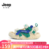 Jeep吉普儿童凉鞋夏款包头溯溪鞋2024新款运动夏季女童鞋子儿童沙滩鞋
