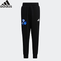 adidas 阿迪达斯 儿童休闲针织卡通舒适束脚运动裤 HD9980 A116码