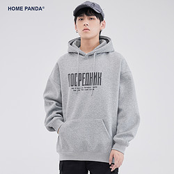 HOME PANDA HomePanda重磅连帽卫衣男春秋款cityboy日系套头长袖印花宽松上衣