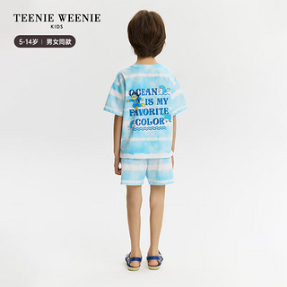 Teenie Weenie Kids小熊童装24夏季男女童海滩风舒适透气套装 粉色-裤子 130cm