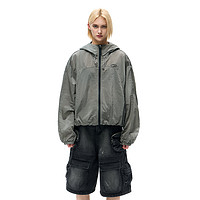 IMXS UPF50+轻薄凉感透气金属光泽感防晒夹克外套上衣