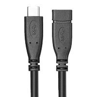 ULT-unite 优籁特 Type-C USB 3.1延长线公对母口 10GB/100W/4K 0.5m