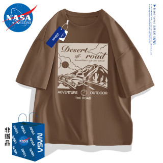 NASA ADIMEDAS 男士纯棉短袖T恤