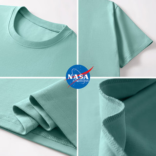 NASA ADIMEDAS 男士纯棉短袖T恤