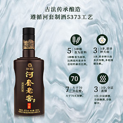 河套 HETAO 河套 酒业 河套老窖特酿 内蒙古浓香型白酒 45度 500mL