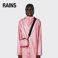RAINS 单肩包斜挎包手提包防水运动包小号 Box Bag Micro 暮色粉