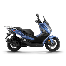 无极sr150gth混动48v踏板摩托车午夜蓝