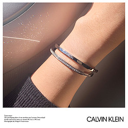 Calvin Klein BANGLE - 2017 CALVIN KLEIN HOOK KJ06MD0001 - CK情侣窄版手镯