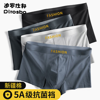 迪罗仕邦  DIROSBO 男士内裤男平角裤 FASHION纯棉抗菌-2条 XL