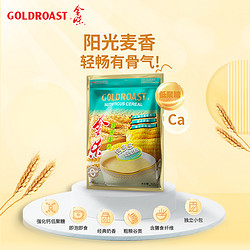 GOLDROAST 金味 营养麦片钙多多低聚糖/加燕麦15小包早餐燕麦
