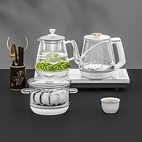 茗艺坊 电茶炉全自动上水 一体嵌入式 泡茶专用玻璃壶