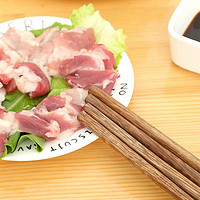 阿可巴 加长42cm筷子吃火锅用油炸炸油条东西的公筷家用木筷吃饭卫生方便防滑2双