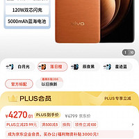 vivo X100 16GB+1TB 落日橙 蓝晶×天玑9300 5000mAh蓝海电池 蔡司超级长焦 120W双芯闪充 5G手机