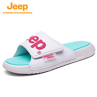 Jeep 吉普 2023年夏季户外时尚运动休闲沙滩外穿防滑凉拖拖鞋TX078