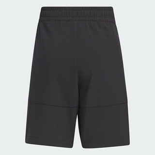 阿迪达斯（adidas）童装24夏季男小童裤子防晒UPF50+拒水防泼运动休闲短裤JF1923黑 140cm