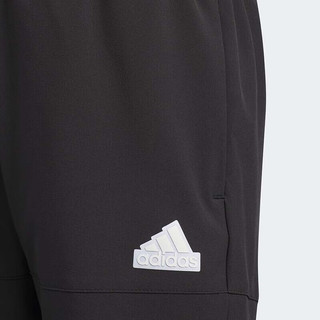 阿迪达斯（adidas）童装24夏季男小童裤子防晒UPF50+拒水防泼运动休闲短裤JF1923黑 140cm