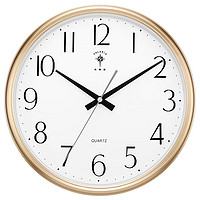 POLARIS 北极星 挂钟客厅简约创意石英钟时尚卧室钟表现代时钟欧式挂表30cm