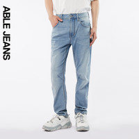 ABLE JEANS 【大V裤】24夏季超弹酷爽男士牛仔裤 天缥蓝 28/32