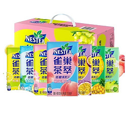 Nestlé 雀巢 茶萃混合口味250ml*24盒乌龙红茶果汁饮料