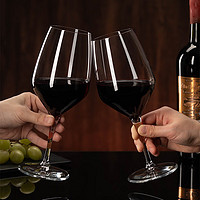 帕莎帕琦（Pasabahce）红酒杯2只装无铅玻璃高脚杯葡萄酒杯洋酒470毫升440349