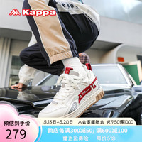 KAPPA卡帕男鞋厚底板鞋男2024夏季新款运动耐磨滑板鞋子男百搭小白鞋