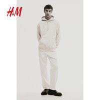 H&M HM男装卫衣春季舒适内搭长袖连帽衫1070934
