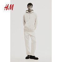 H&M HM男装卫衣春季舒适内搭长袖连帽衫1070934