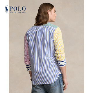 Polo Ralph Lauren 拉夫劳伦 男女同款 24年春经典版棉府绸衬衫RL18098 999-多色 XL