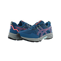 ASICS 亚瑟士 美国直邮Asics Gel-Venture 8蓝色徽标网面透气舒适女士运动鞋