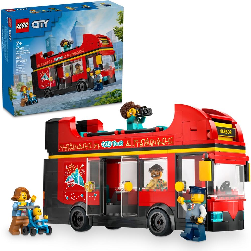 城市系列 60407 紅色雙層觀光巴士