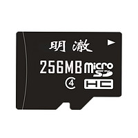 明澈 存儲卡 (數碼單反相機卡 手機內存卡 MP3存儲卡） 256M 標配