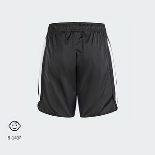 adidas经典运动短裤男大童儿童阿迪达斯三叶草IT7911 黑色 176CM