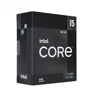 酷睿 i5-12490F CPU
