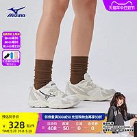 Mizuno 美津浓 男女复古设计老爹鞋皮革鞋面耐磨跑步轻羽鞋LG 90S